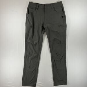 TD Apparel Neptune Amphibious Pants Mens 32x32 Gray Hiking Outdoor Nylon Stretch